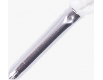 Mr.Lacy Cordão Flatties Metal Tips White/Metallic